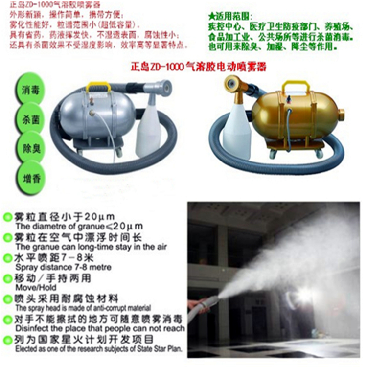 氣溶膠電動噴霧器